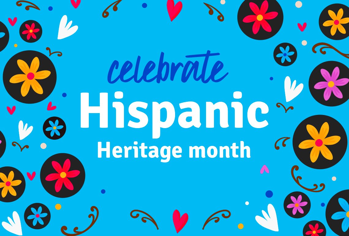 Let's celebrate Hispanic Heritage Month together!