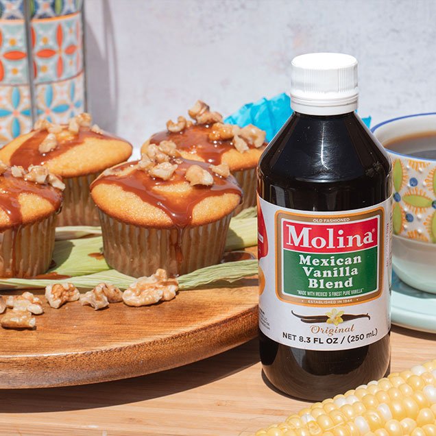 PANQUECITOS DE ELOTE CON CAJETA