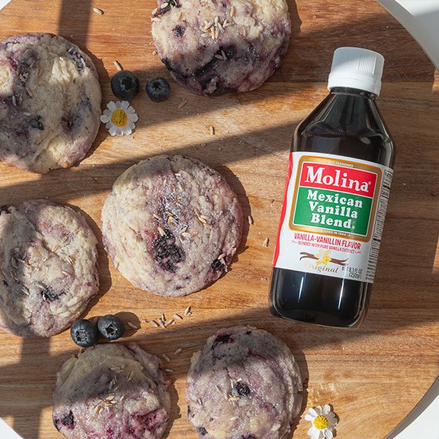 BLUEBERRY LAVENDER COOKIES