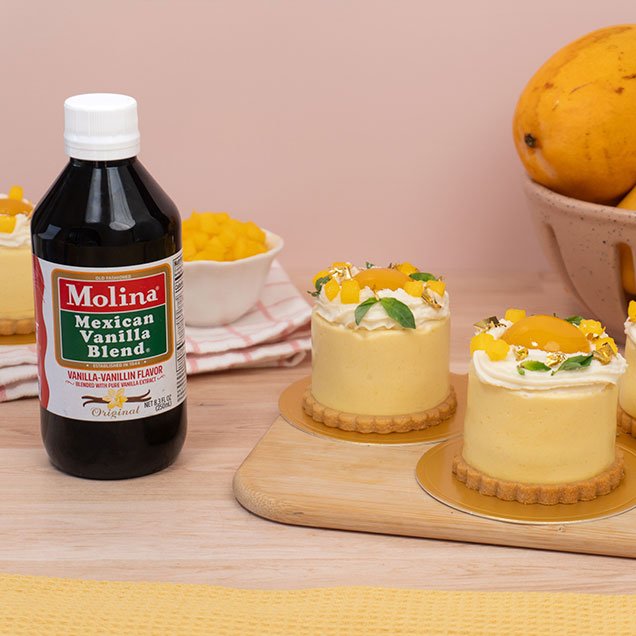 MANGO, PASSION FRUIT & COCONUT ENTREMET