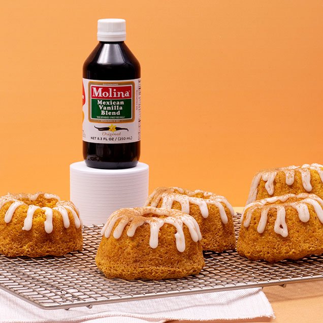 MINI CARROT BUNDT CAKES